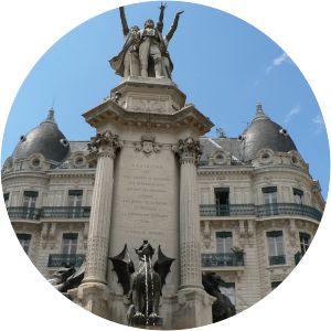 Fontaine des trois ordres, Grenoble