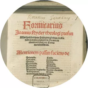 Formicarius - Book by Johannes Nider