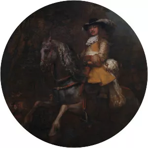Frederick Rihel on Horseback - Artwork