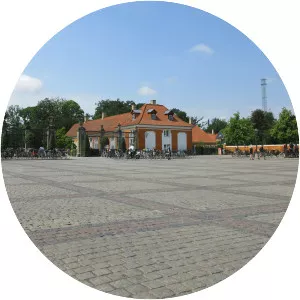 Frederiksberg Runddel - Bus stop in Frederiksberg, Denmark
