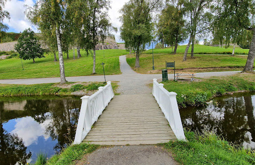 Fredriksten dam - Fishing pond in Halden, Norway