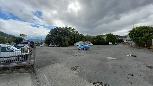 Free Parking Lot Old Casino - Free parking lot in Viveiro, Spain
