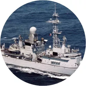 French frigate Cassard - Guided missile destroyer