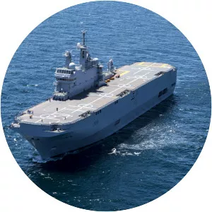 French ship Dixmude - Mistral-class amphibious assault ship