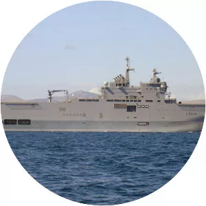French ship Tonnerre - Mistral-class amphibious assault ship