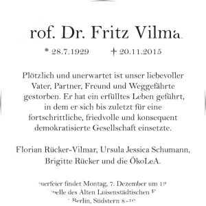 Fritz Vilmar