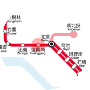 Fuxinggang metro station - 