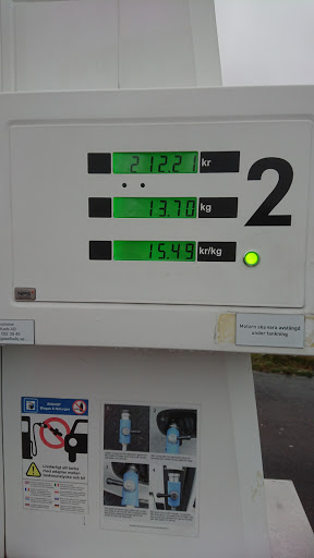 Gasefuel  - Compressed natural gas station in Gothenburg, Sweden