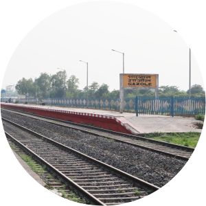 Gazole railway station
