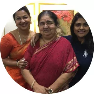 Geetha Radha - Nirosha Radha's mother