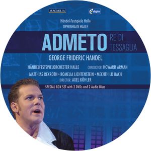 George Frideric Handel Admeto - Opera by George Frideric Handel