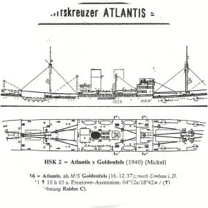 German auxiliary cruiser Atlantis