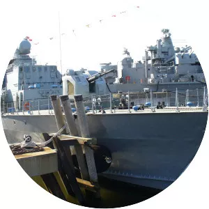 German corvette Hiddensee - 