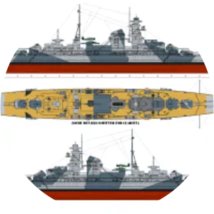 German cruiser Admiral Hipper