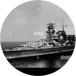 German cruiser Admiral Scheer - Deutschland class