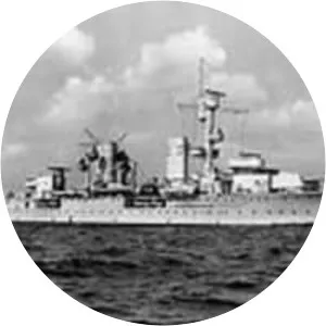 German cruiser Karlsruhe photograph