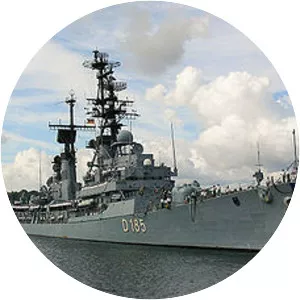 German destroyer Lütjens