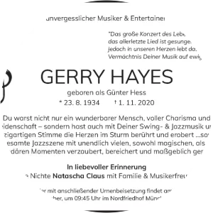 Gerry Hayes