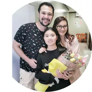 Gianna Aquisha - Gladys Reyes' daughter