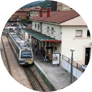 gijón estación de tren mieres-puente