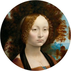 Ginevra de' Benci - Painting by Leonardo da Vinci