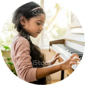 Girl Playing Piano