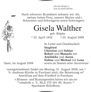 Gisela Walther