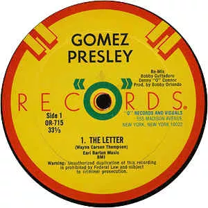 Gomez Presley - Musical artist