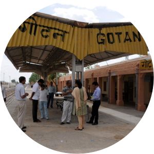 Gotan railway station - 