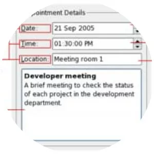 Graphical widget - Software