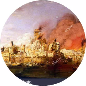 Great fire of Hamburg - 