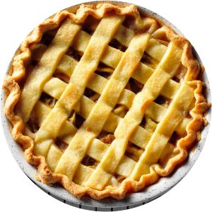 Green tomato pie - Food