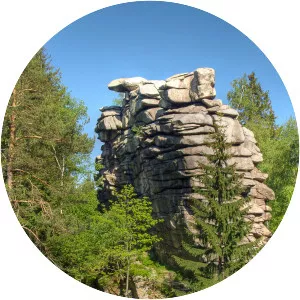 Greifensteine - Rock pinnacle in Germany