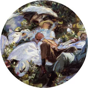 Group with Parasols