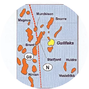 Gullfaks oil field - 