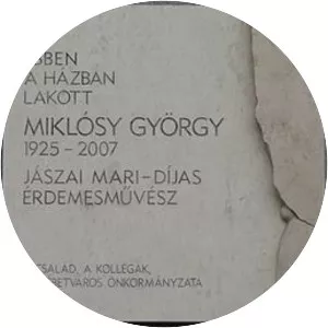 György Miklósy - Movie actor