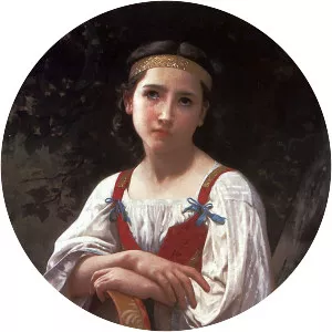 Gypsy Girl with a Basque Drum