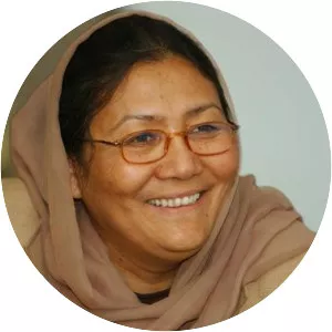 Habiba Sarābi - Former Minister for Women's Affair of Afghanistan