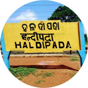 Haldipada railway station