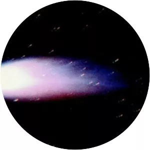 Halley's Comet photograph