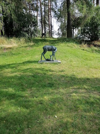 Hamar park - City park in Hamar, Norway