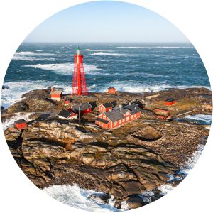 Hamneskär - Island in Sweden