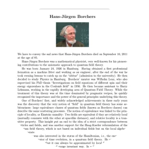 Hans-Jürgen Borchers