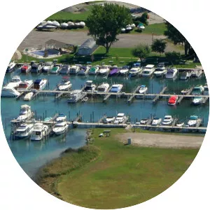 Harsens Island - Island in Clay Township, Michigan