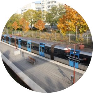 Hässelby strand metro station - 