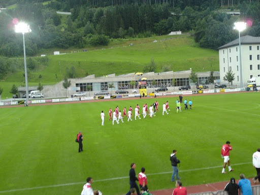 Hauptplatz - Soccer field in Schwaz, Austria