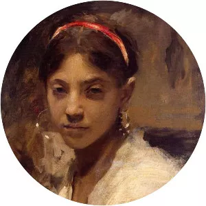 Head of a Capri Girl