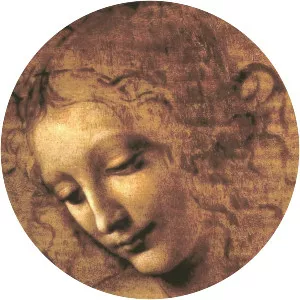 Head of a Woman - Painting by Leonardo da Vinci