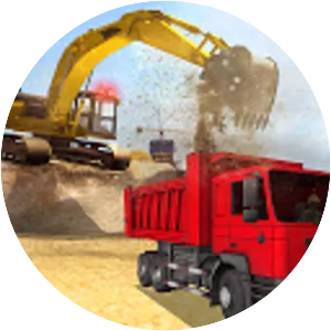 Heavy Excavator Dump Truck 3D