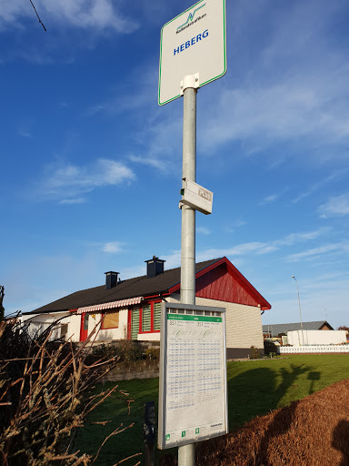 Heberg Falkenberg - Bus stop in Sweden